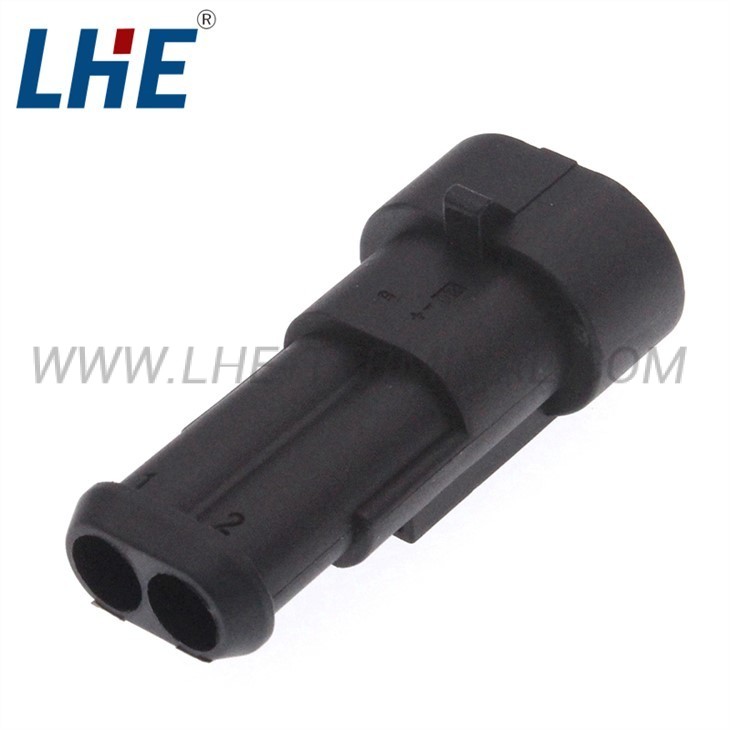 282104-1 2 Ways Wire-to-Wire IP67 Connector