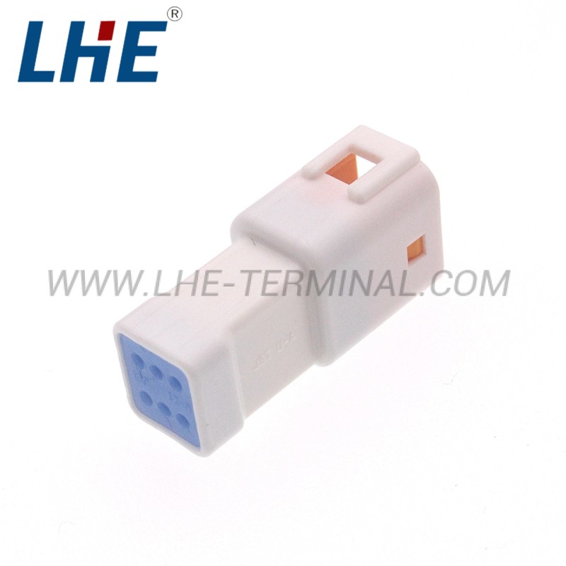 06T-JWPF-VSLE-D 6 Ways Wire-to-Wire IP67 Connector