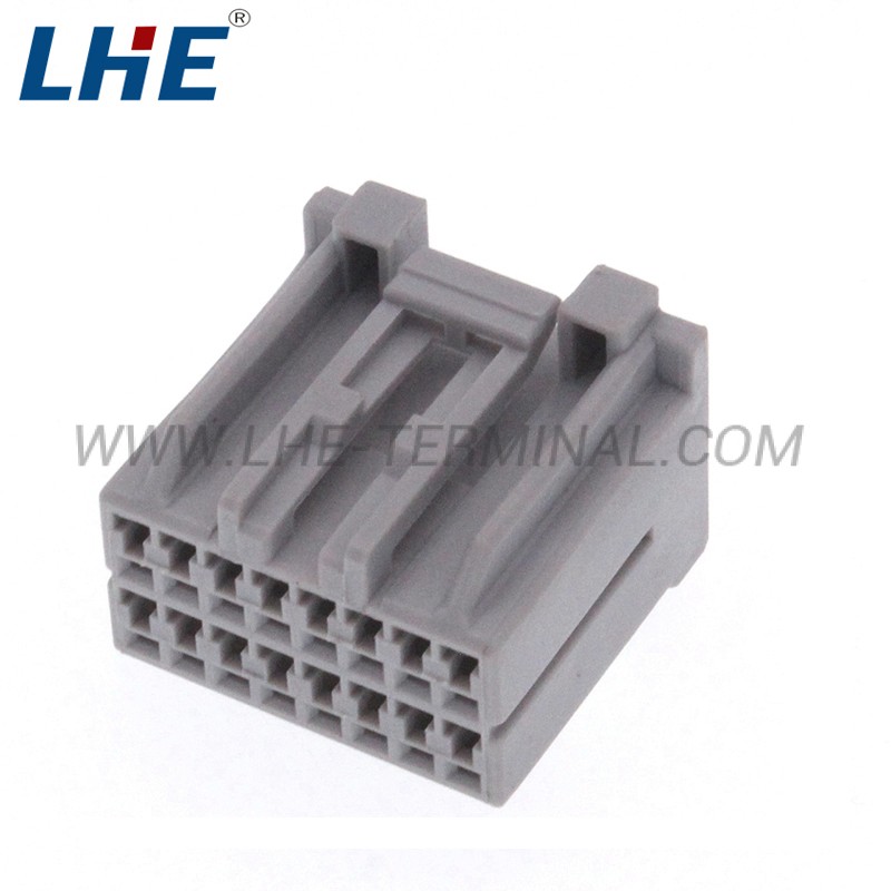 179054-6 Gray 16 Position Unseal Female Wire Electrical Connector