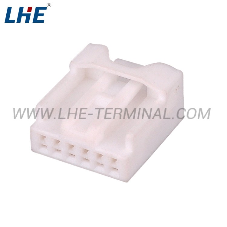 6098-2303 White 6 Position Unseal Female Connector