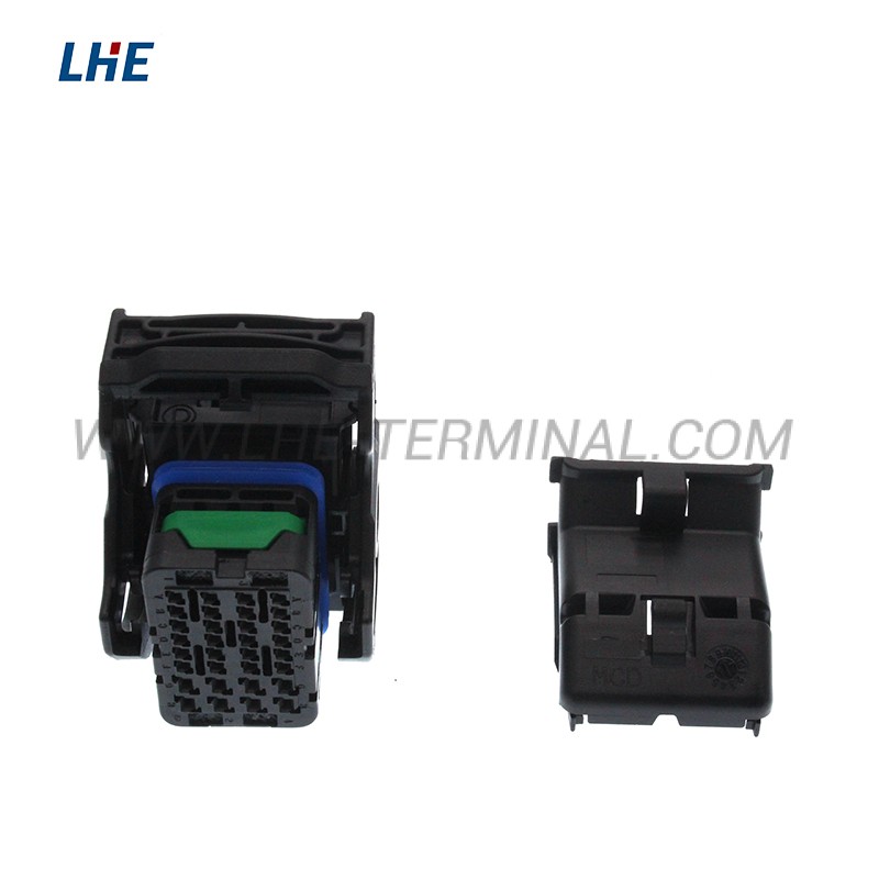 64319-3211 32 Position Seal Hybrid Black Female Overload Connector