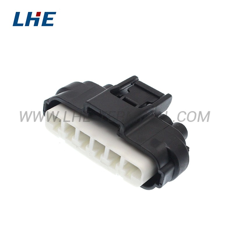 7283-1968-30 6 Position Black Female Waterproof Automotive Electric Connector