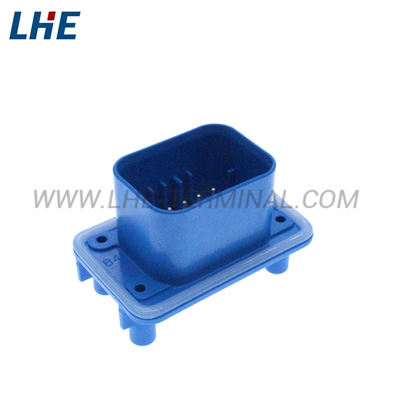 776262-5 14 Position Blue Wire-to-Board Vertical PCB Mount Header