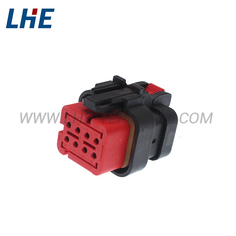 776494-1 8 Position Seal Black Female Hirose Connector