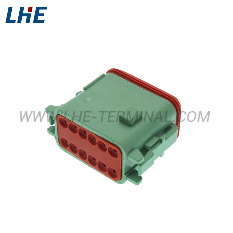 DT06-12SC-B016 12 Position Sealable Green Retention Seal Female Housing