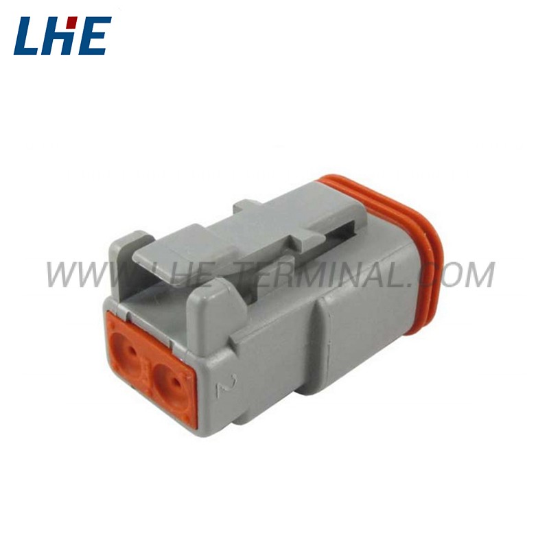 DT06-2S-C015 2 Positions Grey E-Seal Wire-to-Wire Sealable Connector