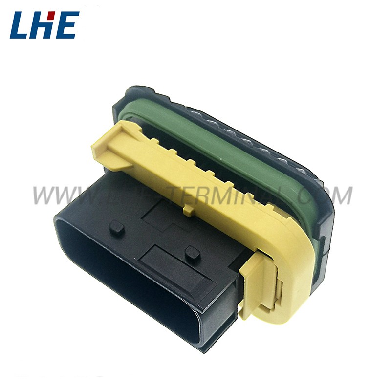 1-1564407-1 16 Ways Seal Black Male Housing E