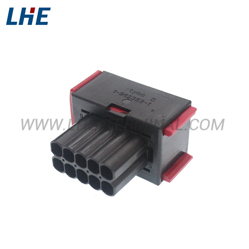 1-963214-1 10 Ways Seal Black Female Housing