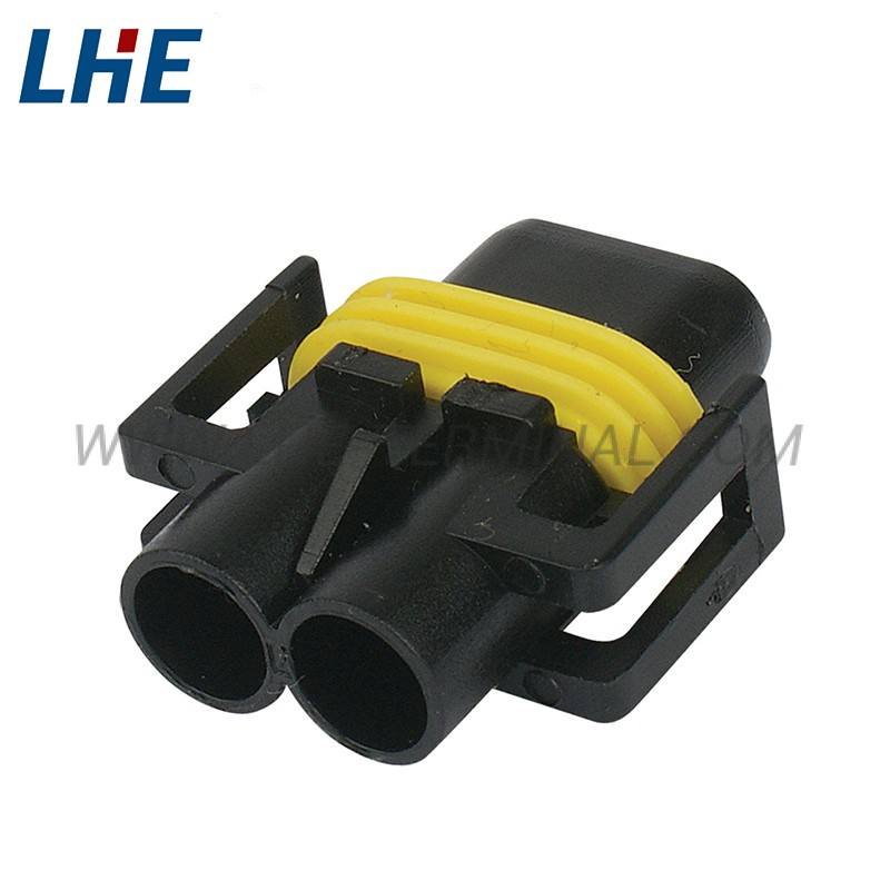12124819 2 Ways Seal Black Female Housing