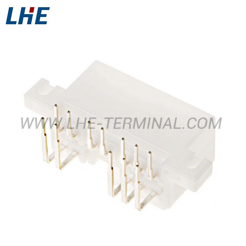 173858-1 12 Ways White Unseal DIP-HZT Header