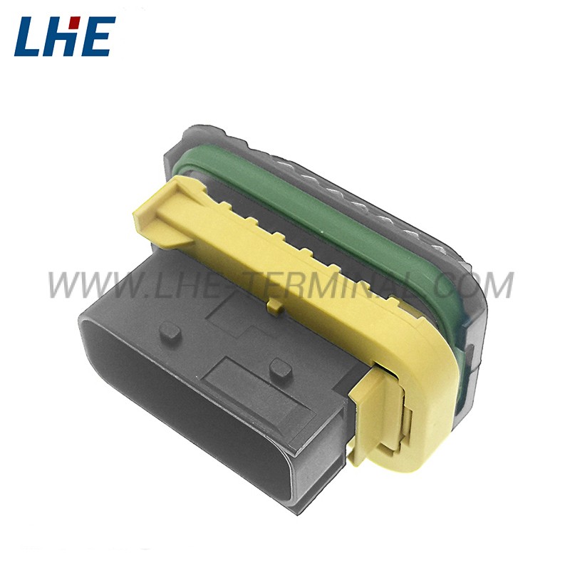2-1564407-1 16 Ways Seal Gray Male Housing E
