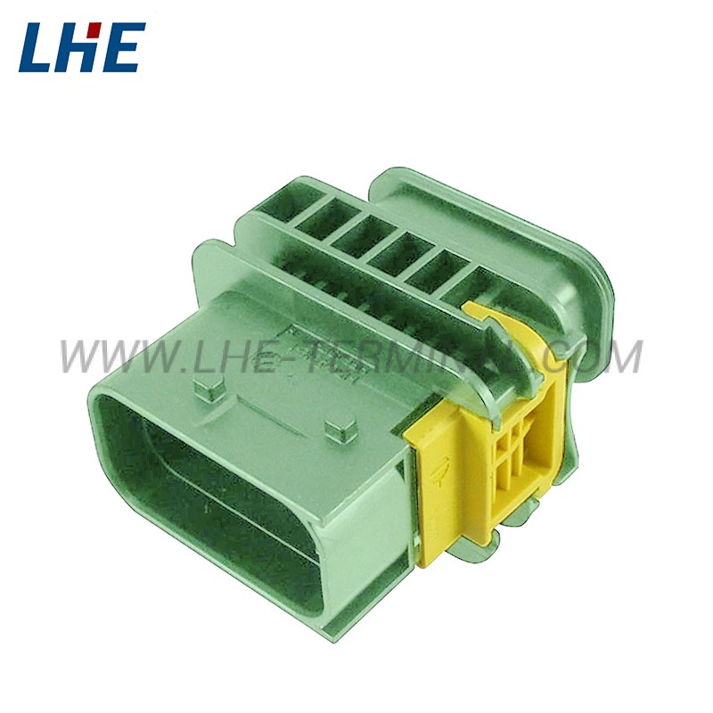 3-1564516-1 10 Ways Seal Green Male Housing D