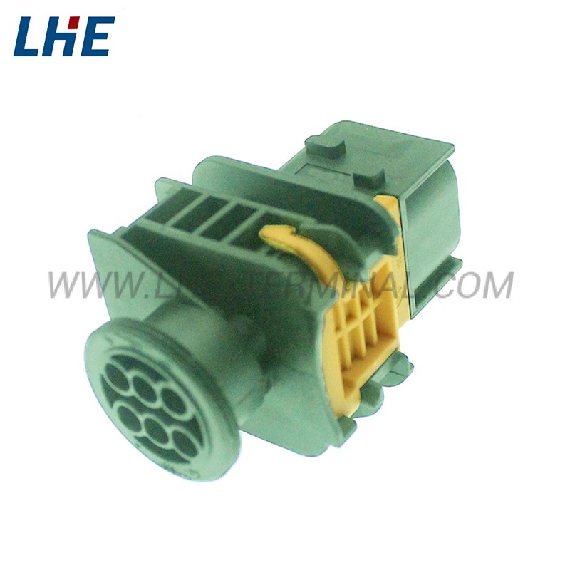 3-1703773-1 6 Ways Seal Green Male Housing B