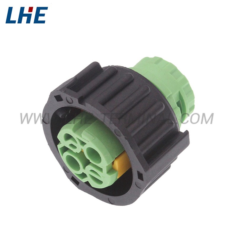 3-1813099-3 2 Position Seal Green Female Housing
