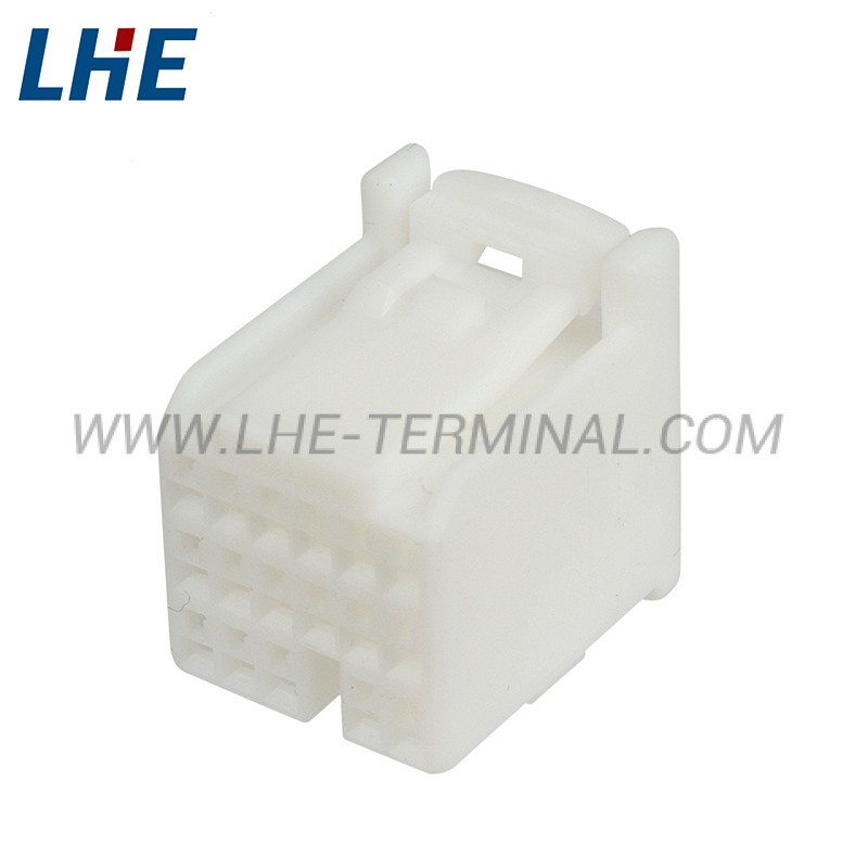353027-1 17 Ways White Unseal Female Housing