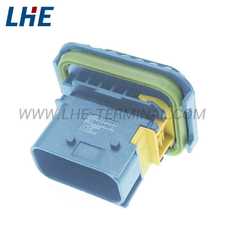 4-1564520-1 12 Ways Seal Blue Male Housing D