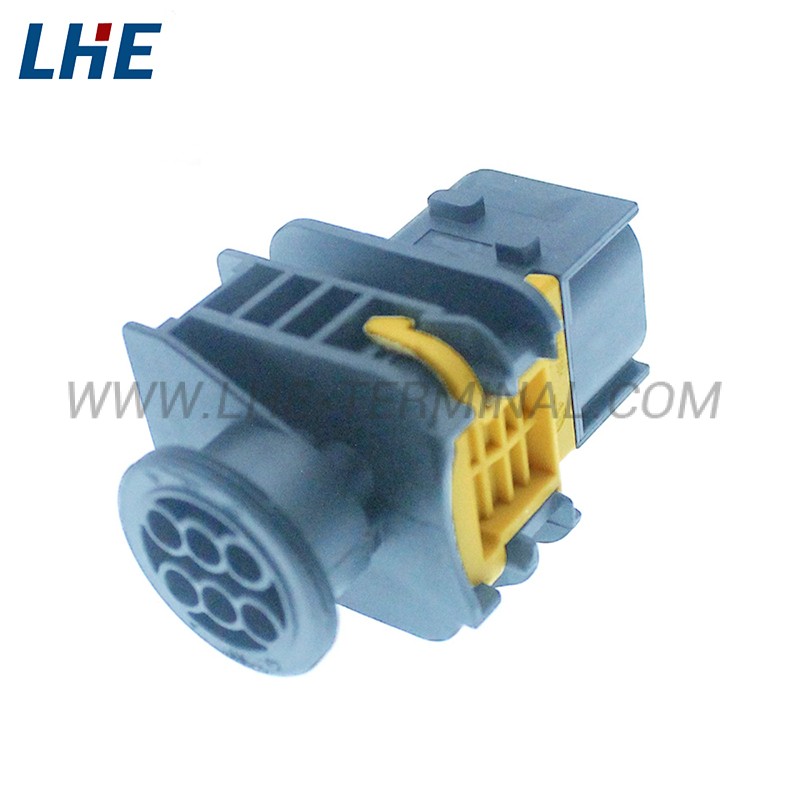 4-1703773-1 6 Ways Seal Blue Male Housing B