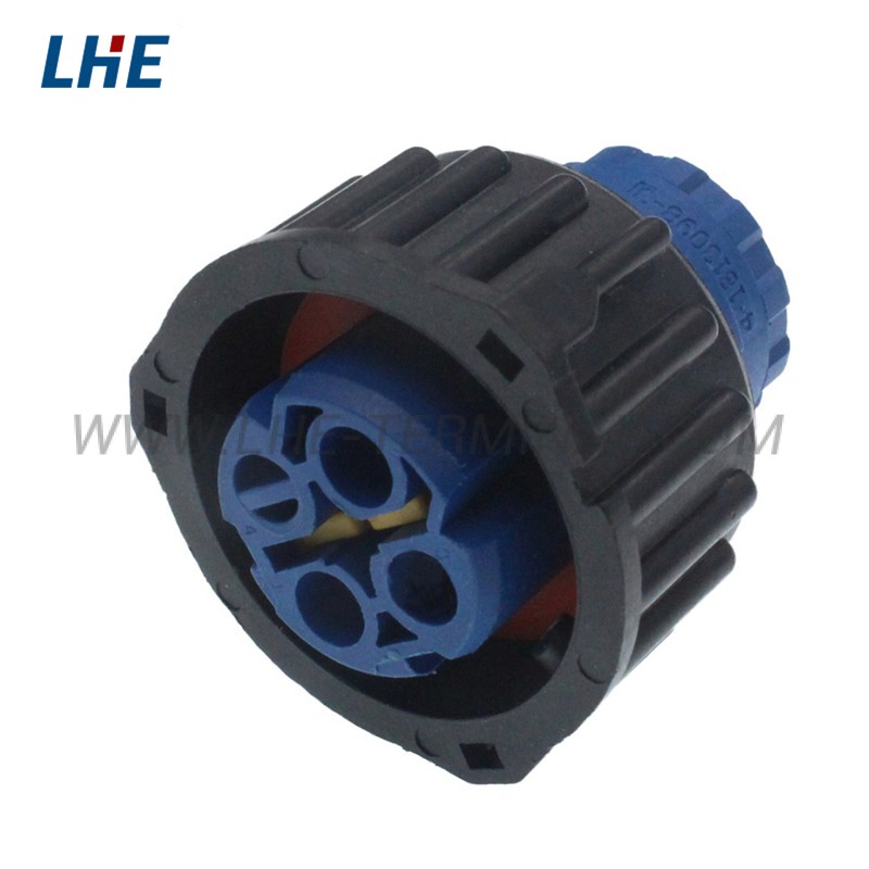 4-1813099-2 3 Position Seal Blue Female Housing