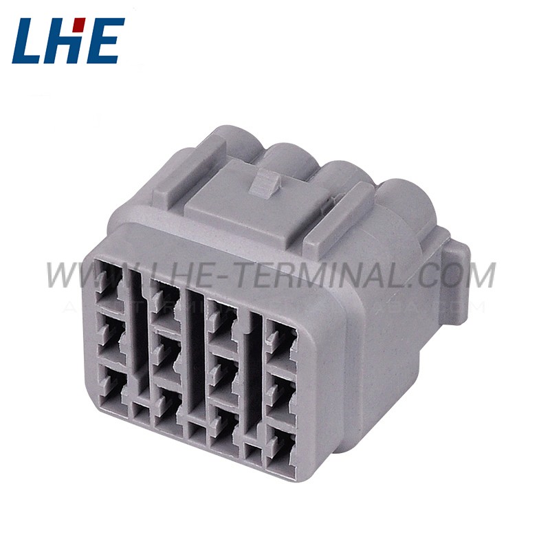 6181-2459 12 Ways Gray Seal Female Housing