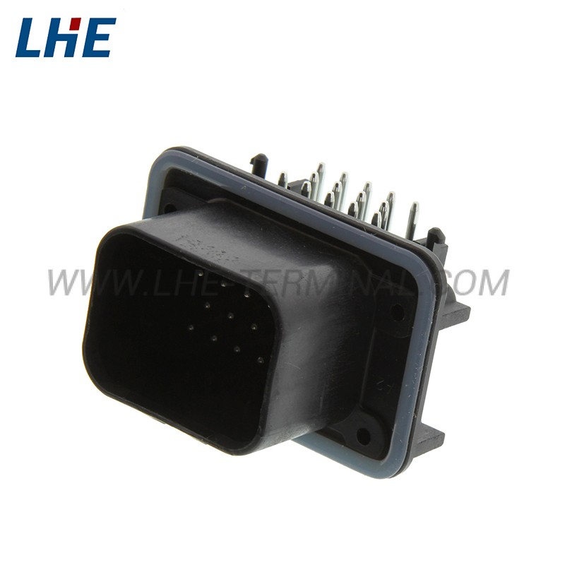 776267-1 14 Position Black Horizontal Header