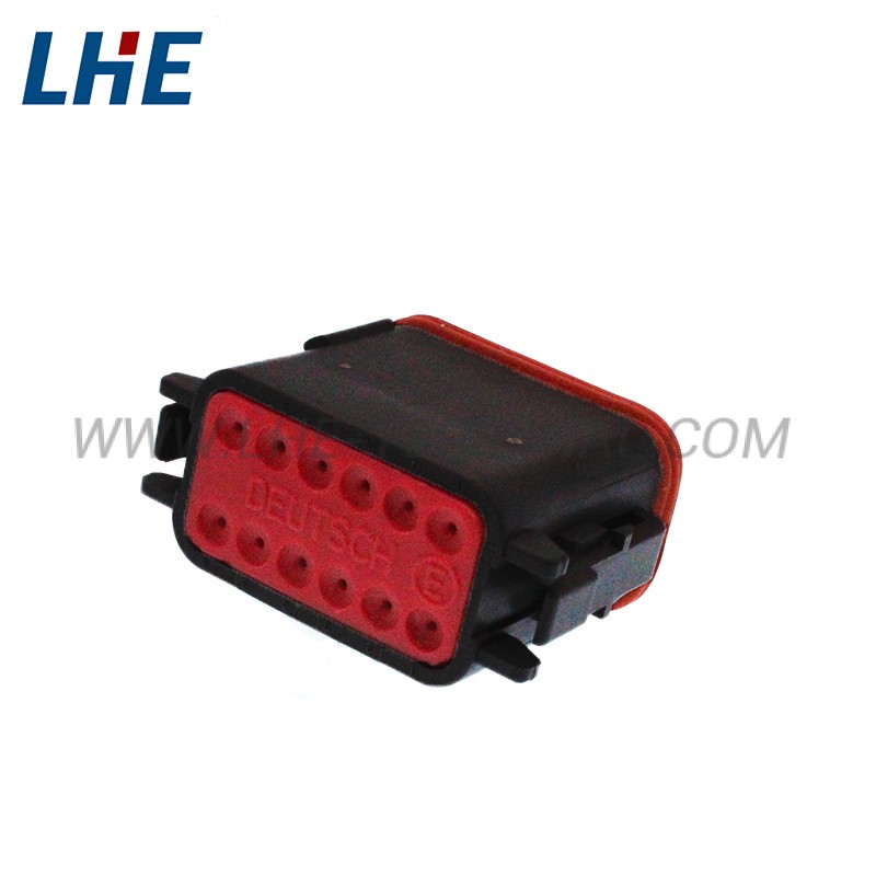 DT06-12SB-C015 12 Position Sealable Black E-Seal Female Housing