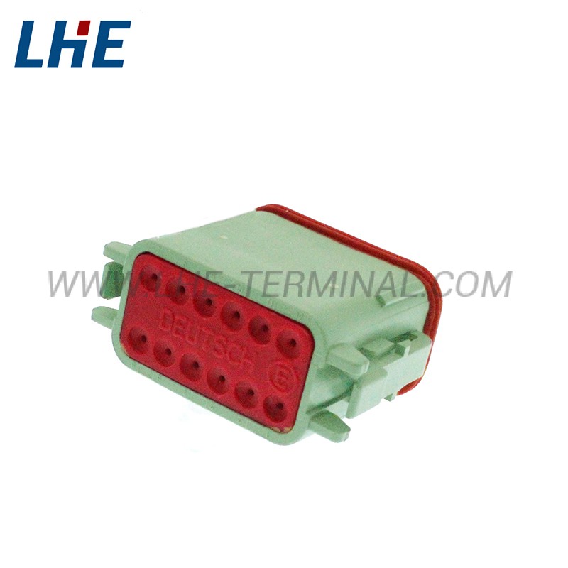 DT06-12SC-C015 12 Position Sealable Green E-Seal Female Housing