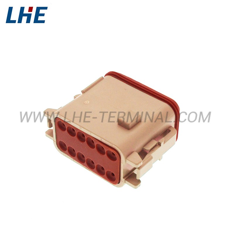 DT06-12SD-P012 12 Position Sealable Brown Retention Seal Female Housing