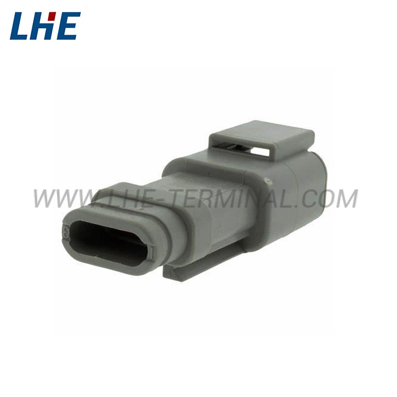 DTM04-3P-E007 3 Position Gray Long End Cap Seal Male Housing