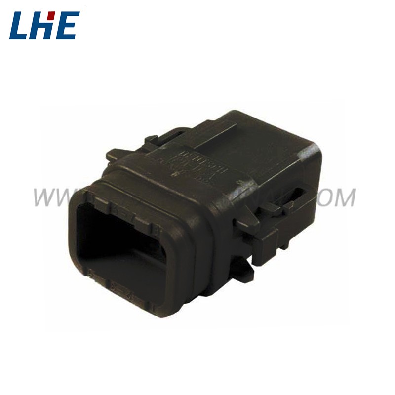 DTM06-08SB-E007 8 Position Seal Long End Cap Female Black Housing