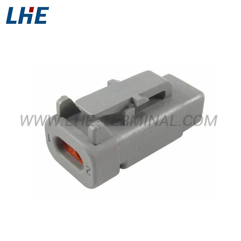 DTM06-2S-E003 2 Postion Short End Cap Female Housing