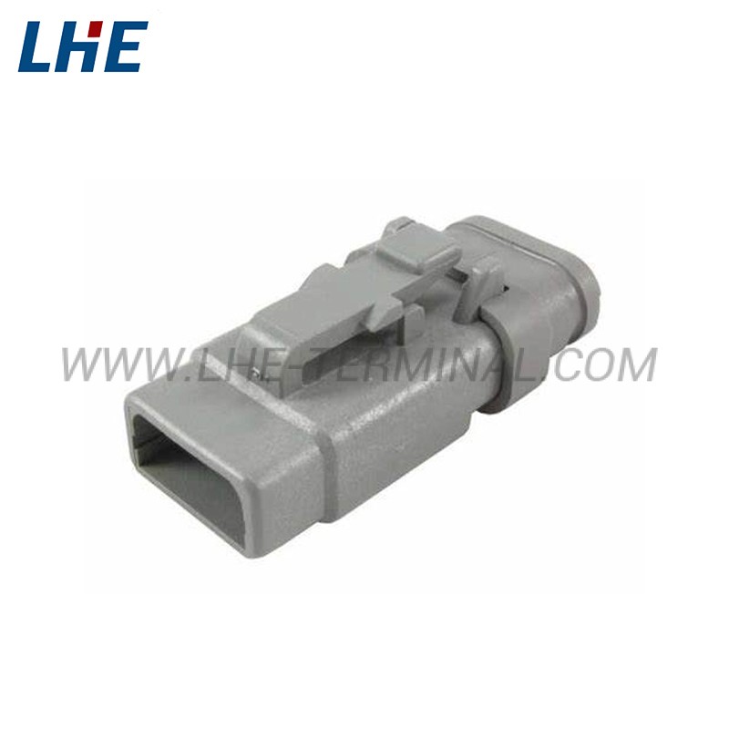 DTM06-3S-E007 3 Position Long End Cap Gray Seal Female Housing
