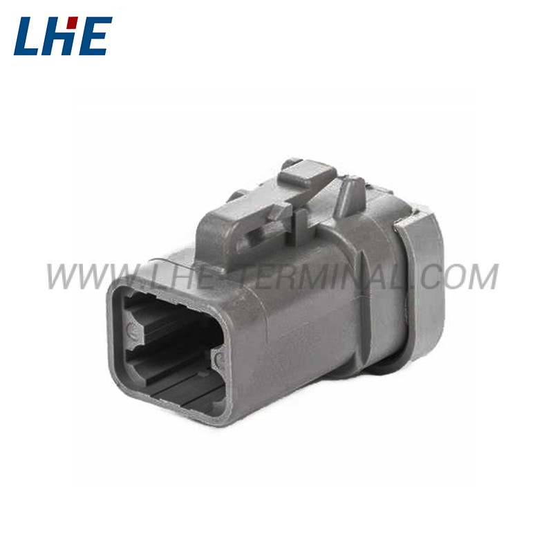 DTP06-4S-E003 4 Position Gray Short End Cap Female Housing