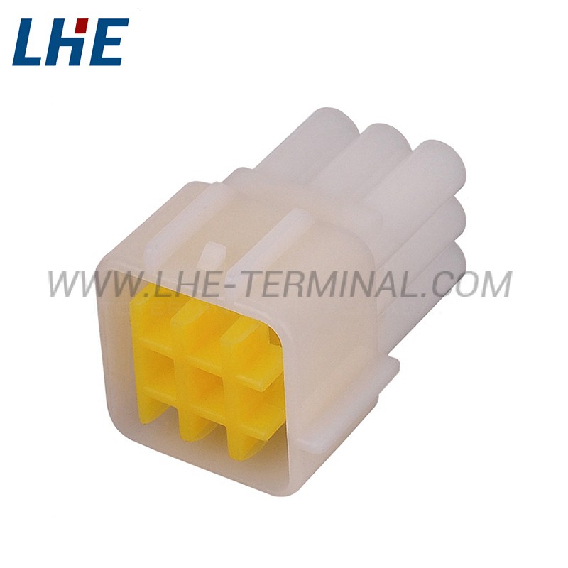 FW-C-9M-B 9 Ways Seal White Male Housing