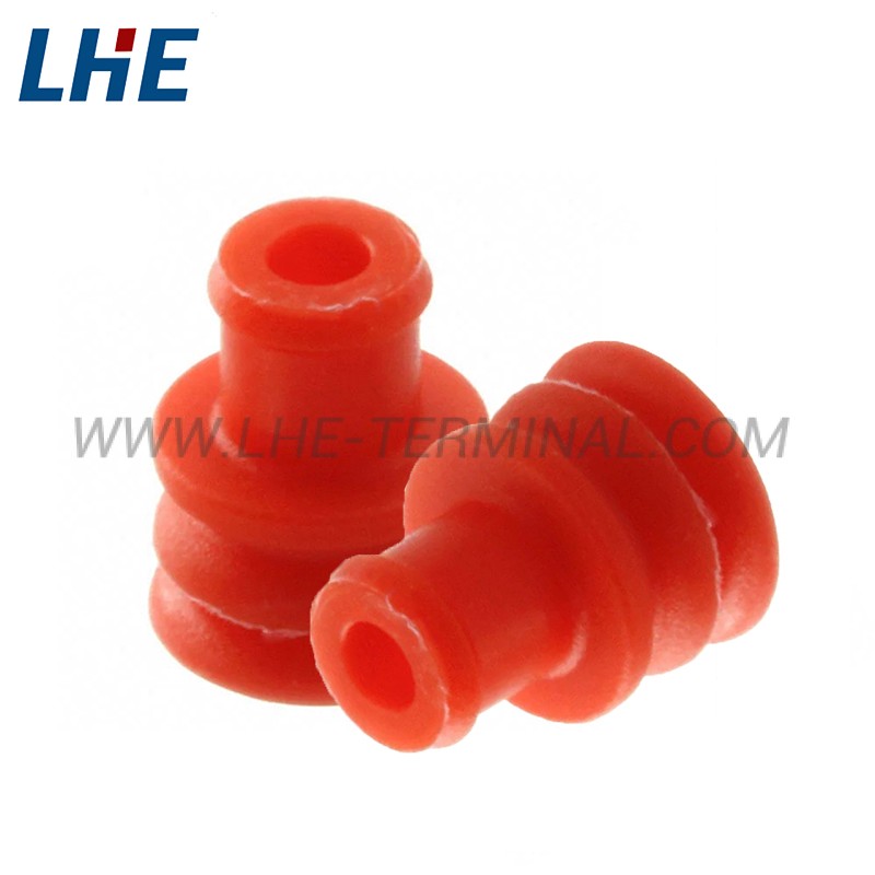 281934-3 Red Automotive Cavity Plugs Seal