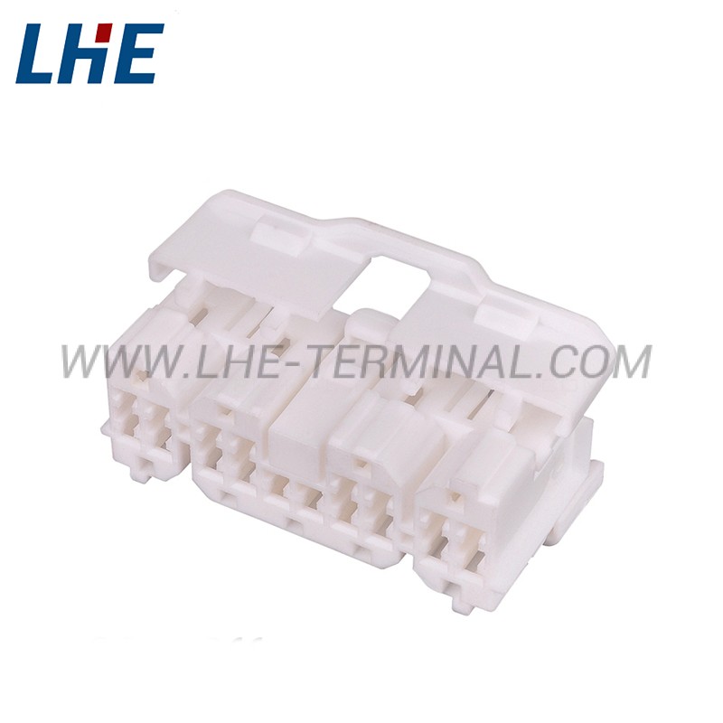 1-368186-1 18 Ways White Female Automotive Housing