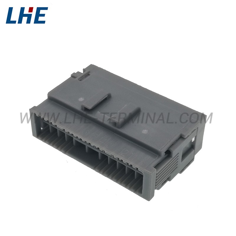 282994-4 20 Ways Gray Male Electrical Crimp Connector