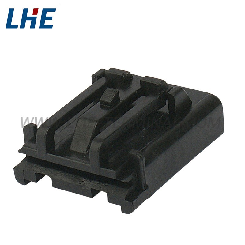 346027-1 2 Ways Black Female Electrical Connector