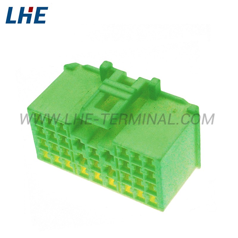 936283-3 33 Ways Green Female Terminal Electric Connector