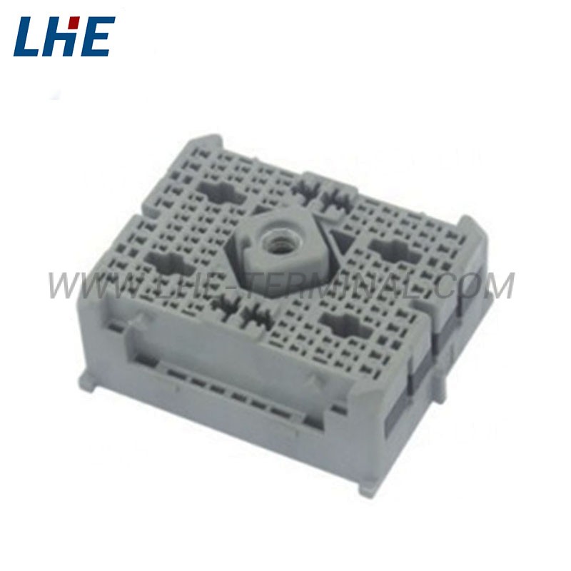 179216-6 100 Ways Gray Female Wire Termina Housing