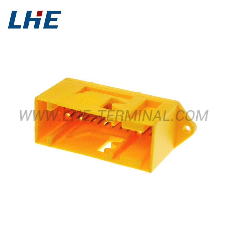 185226-1 26 Position Wire-to-Board Yellow PCB Mount Header