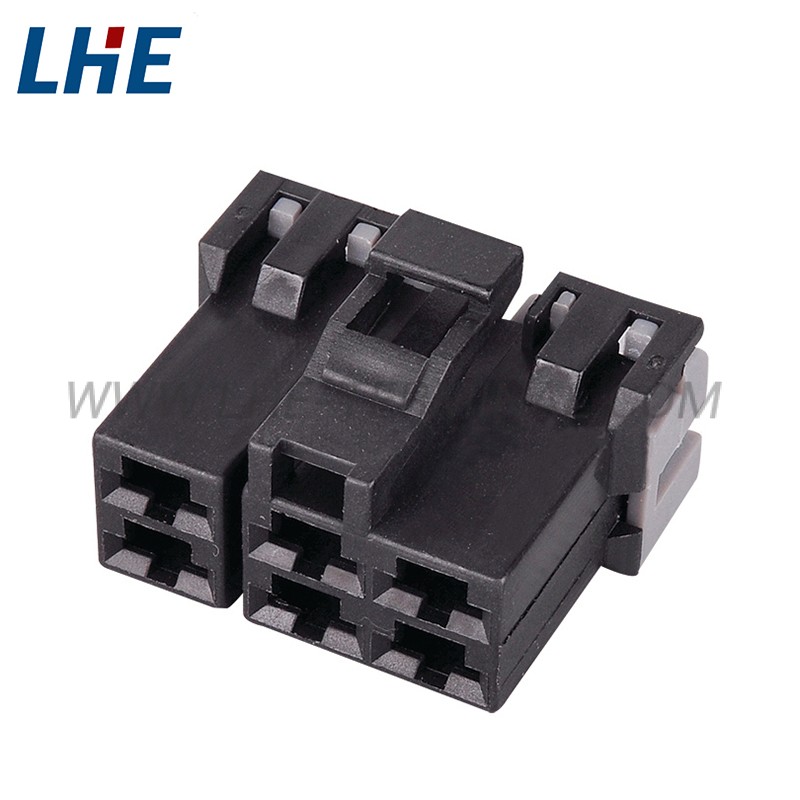 3M06FBM03BK 6 Position Female Ethernet Connector
