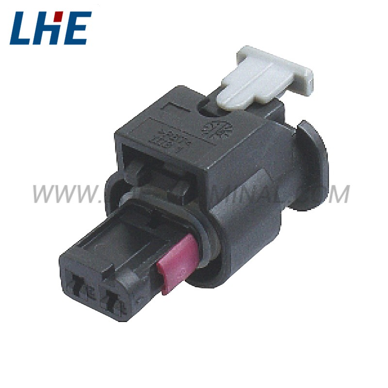 1-1718643-1 2Pin Tyco PBT GF30 Air Flow Sensor Connector with Nylon Housing and Copper Contact Material