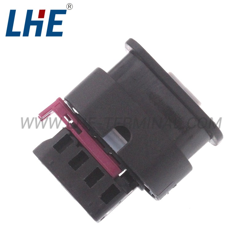 1-1718645-1 4Pin Tyco PBT GF30 Air Flow Sensor Connector with Nylon Housing and Copper Contact Material