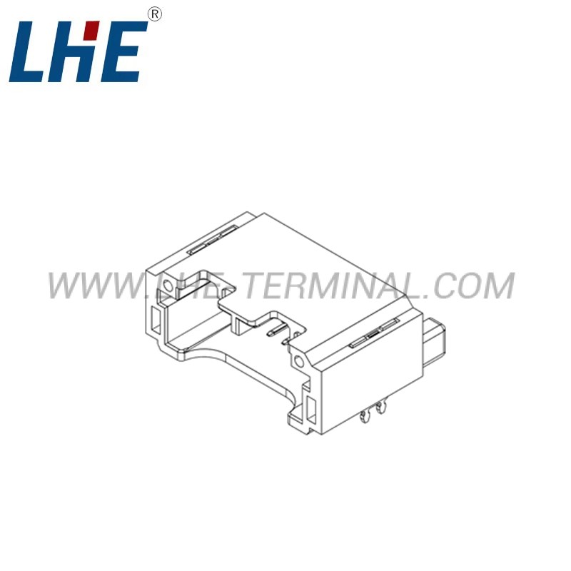 13065B-2-16A-TR 16 Pin Wire Harness Connectors SMT Single Row