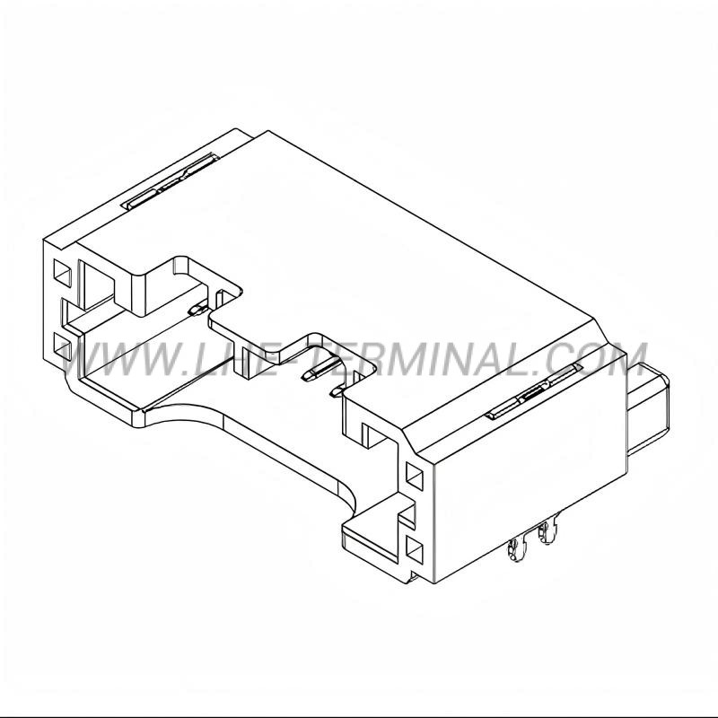 13065B-2-20B-TR 20Pin Wire Harness Connectors SMT Single Row