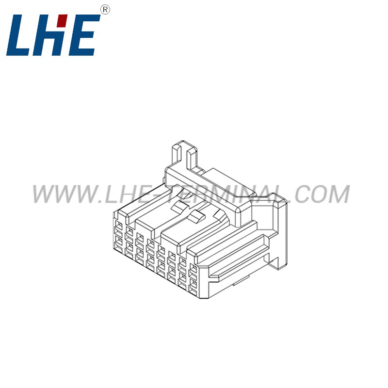 13065S-2-16B 16P Wire Harness Connectors 2.0mm Pitch Non-waterproof Automotive Connector