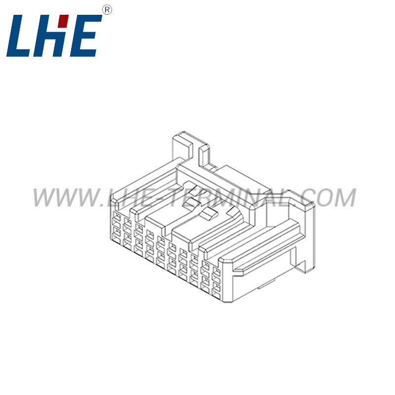 13065S-2-20A 20P Wire Harness Connectors 2.0mm Pitch Non-waterproof Automotive Connector