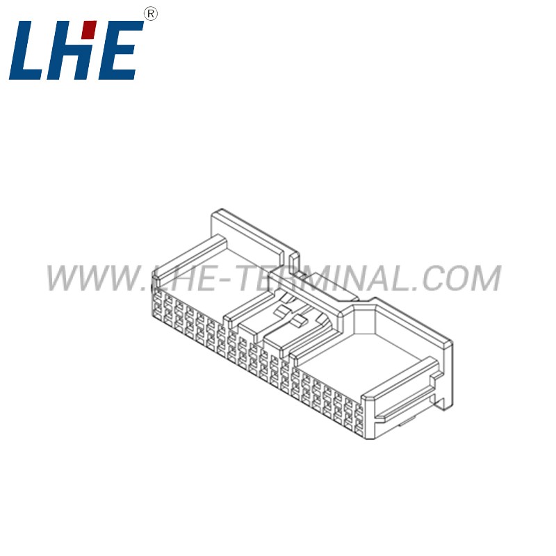 13065S-2-40B 40P Wire Harness Connectors 2.0mm Pitch Non-waterproof Automotive Connector
