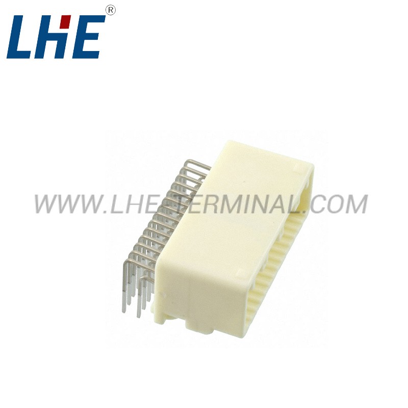1565476-1 16P Male Automotive Wire-to-Board  Connector 2 Row 2.2mm Centerline Printed Circuit Board