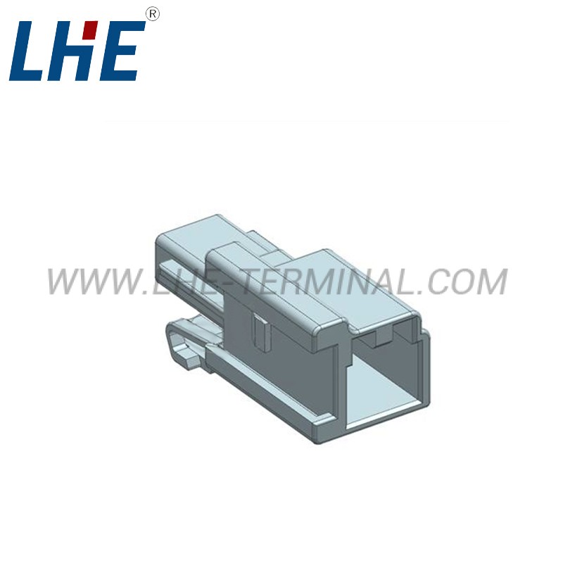 3C02MBRP06BR 2P Male PBT Automotive Connector Plastic Box